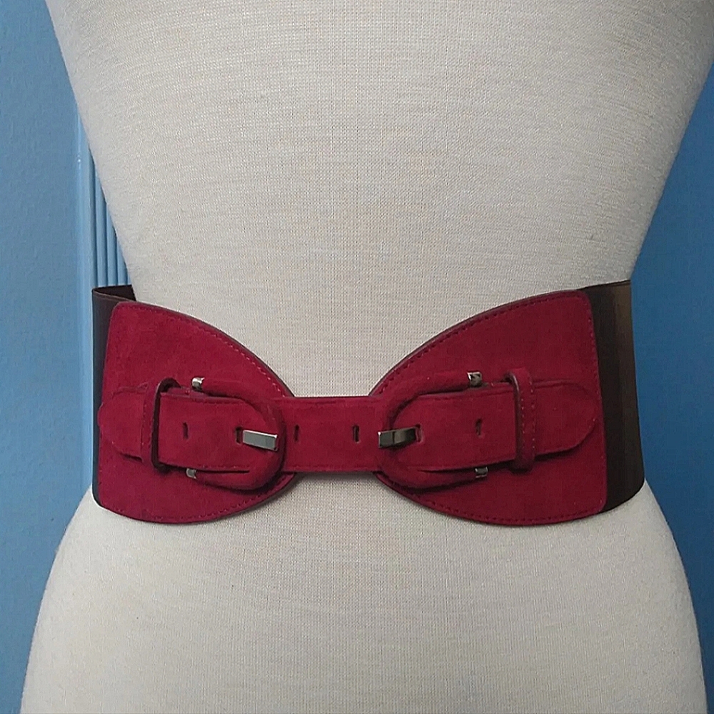 SOLD! Emperio Armani Genuine Leather Stretch Women's Belt